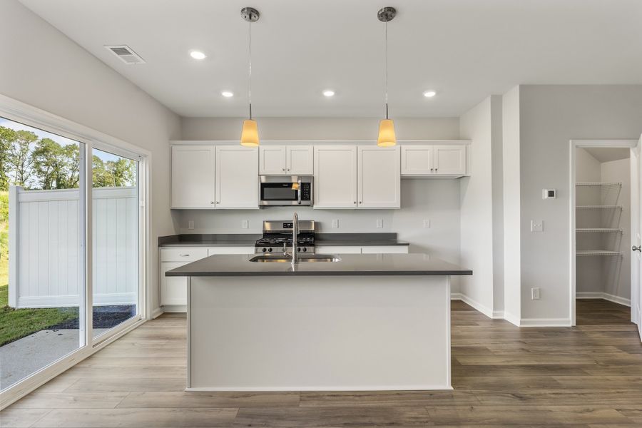 Furnished interior view inside a new home in Edwards Station, Taylors (Image 5).