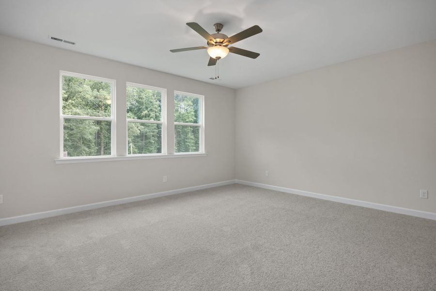 Representative unfurnished interior of a home built from the The Beech by Davidson Homes LLC in Springvale South, Fuquay Varina (Image 30). Representative unfurnished interior of a home built from the The Beech by Davidson Homes LLC in Springvale South, Fuquay Varina (Image 30).