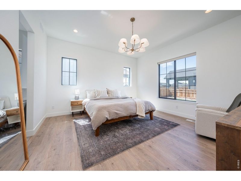 Furnished interior view inside a new home in Greenspire At Windsor Lake, Windsor (Image 12).