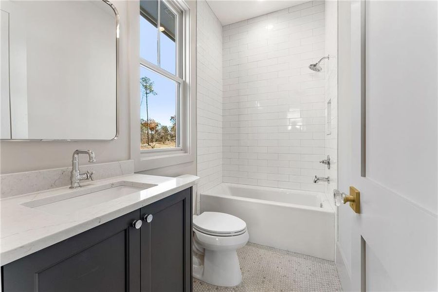 Furnished interior view inside a new home in , Chattahoochee Hills (Image 9).