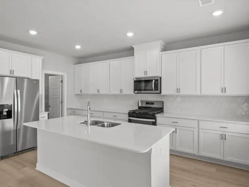 Furnished interior view inside a new home in Cedar Shoals - Signature Collection, Piedmont (Image 3).