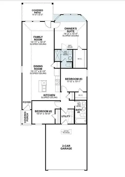 2D floor plan layout of this home in Ambrose, La Marque, TX (Image 4). 2D floor plan layout of this home in Ambrose, La Marque, TX (Image 4).