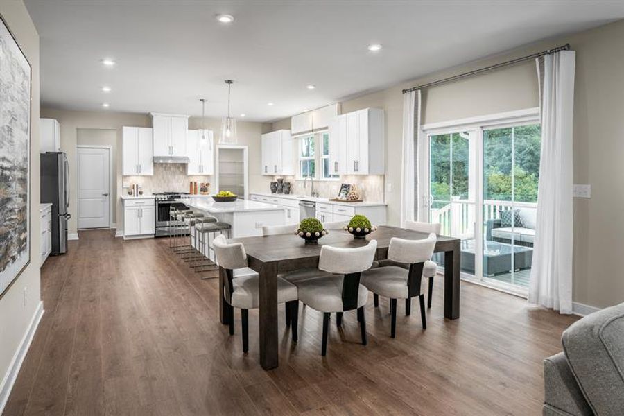 Representative furnished interior of a home built from the Corsica by Ryan Homes in Muirwood, Murfreesboro (Image 11).