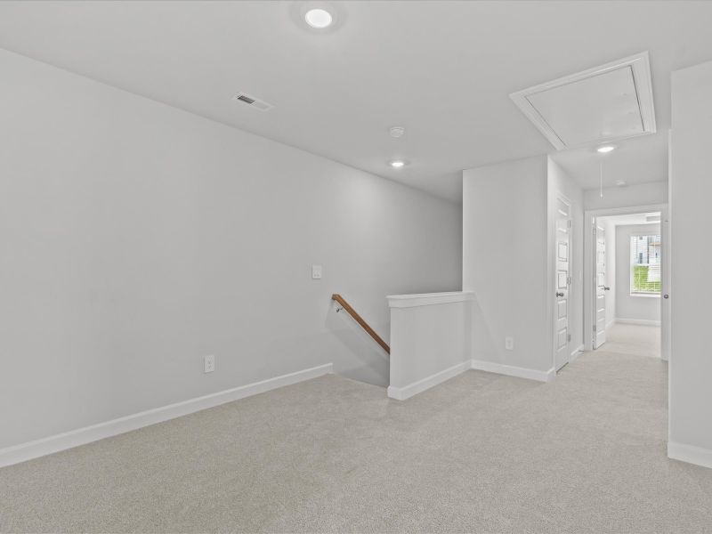 Spacious, unfurnished interior of a new home in Northbrook Village Townes, Taylors (Image 15).