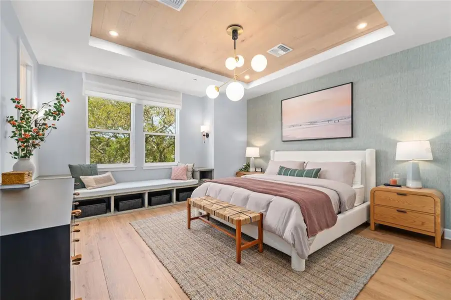Furnished interior view inside a new home in EvenTide, New Smyrna Beach (Image 7).