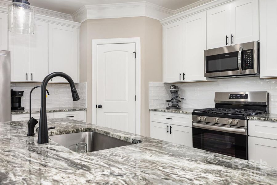 Close-up of interior finishes inside a home in , Monroe (Image 17). Close-up of interior finishes inside a home in , Monroe (Image 17).