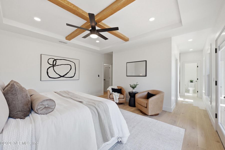 Furnished interior view inside a new home in , Jacksonville Beach (Image 29).