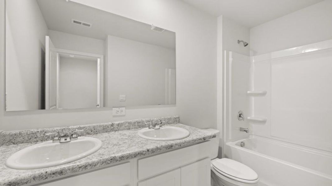 Furnished interior view inside a new home in Oakleigh Glen, Dallas (Image 6). Furnished interior view inside a new home in Oakleigh Glen, Dallas (Image 6).