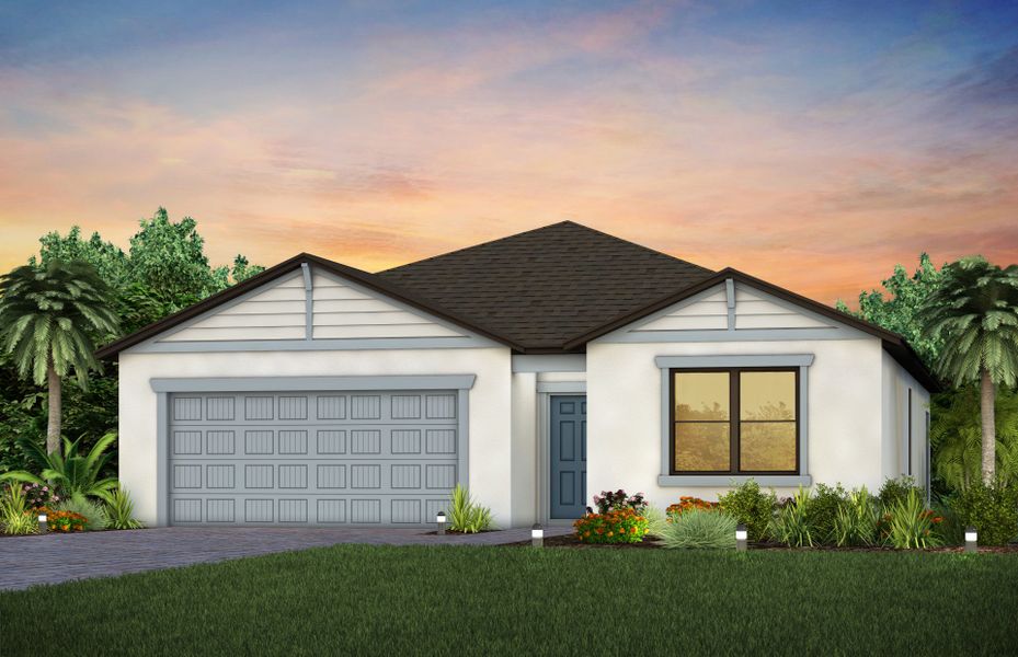 Representative exterior photo of a completed home built from the Chapman by Centex in Caloosa Cove, Labelle, FL (Image 21).