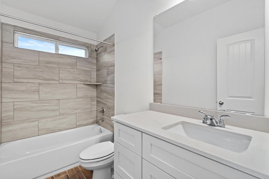 Furnished interior view inside a new home in Butler Farms, Liberty Hill (Image 2). Furnished interior view inside a new home in Butler Farms, Liberty Hill (Image 2).