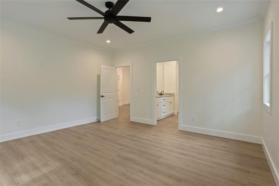 Spacious, unfurnished interior of a new home in , Canton (Image 45).