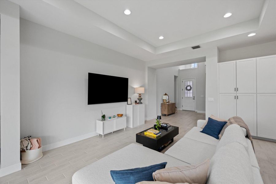 Furnished interior view inside a new home in , Westlake (Image 12).