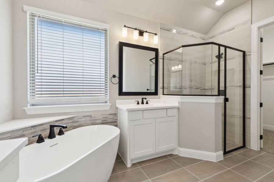 Furnished interior view inside a new home in Westside Preserve, Midlothian (Image 41).