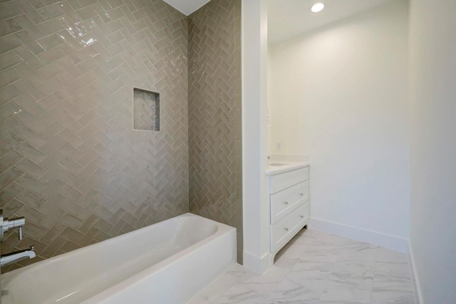 Previous work by the builder, not representation of current build.