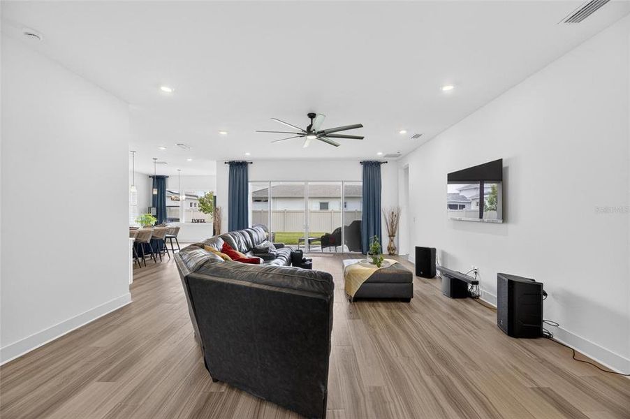 Furnished interior view inside a new home in Robin's Cove at Epperson, Wesley Chapel (Image 9).