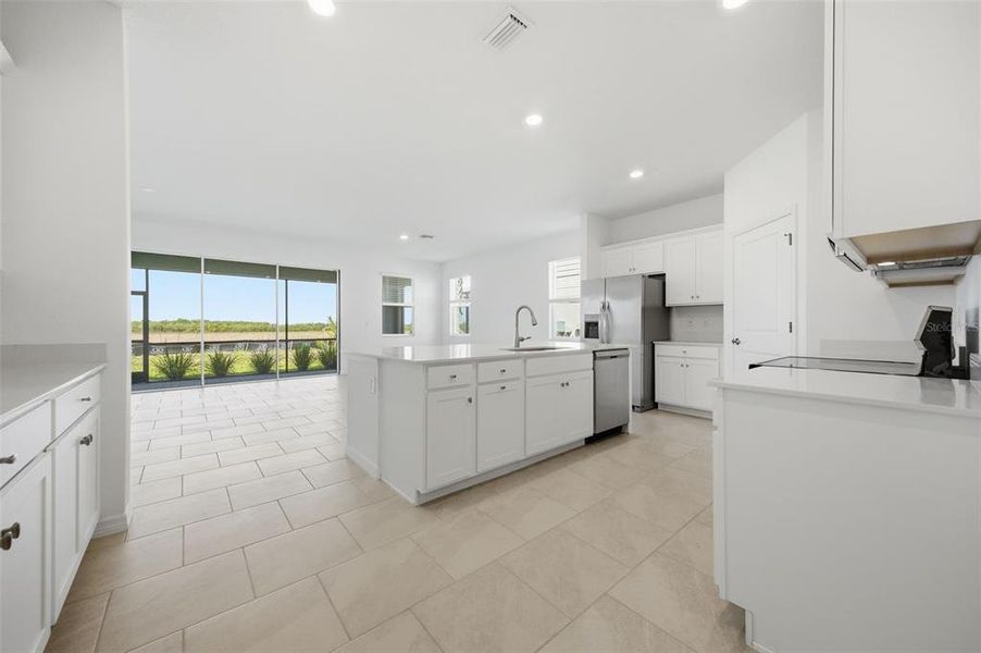 Furnished interior view inside a new home in Rye Ranch, Parrish (Image 8).