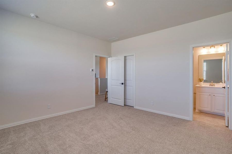 Bedroom #5 upstairs with ensuite bathroom