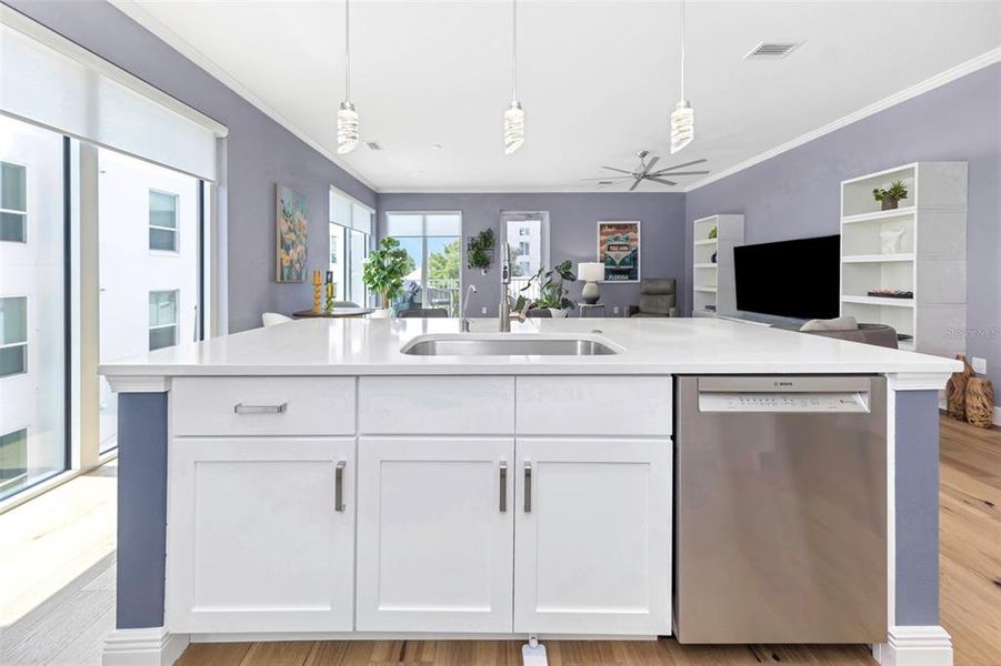 Furnished interior view inside a new home in Castille Urbana, St. Petersburg (Image 9).