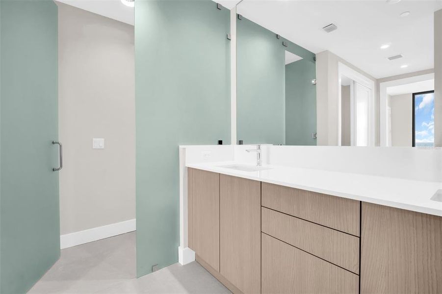 Furnished interior view inside a new home in , St. Petersburg (Image 14).