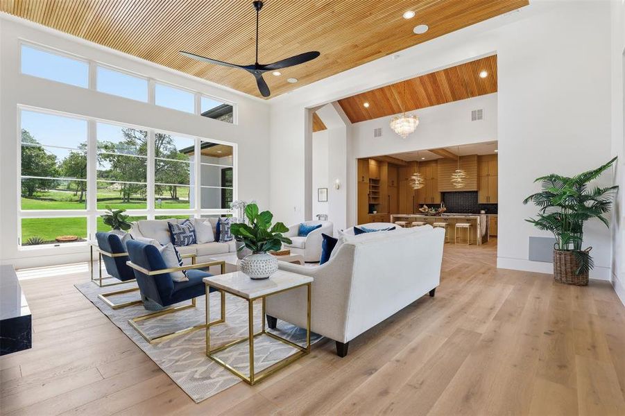 Furnished interior view inside a new home in , Aledo (Image 32).