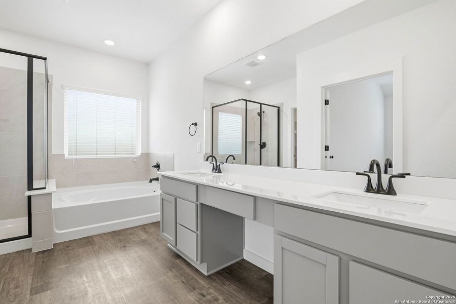 Furnished interior view inside a new home in Vista Ridge, Live Oak (Image 8).