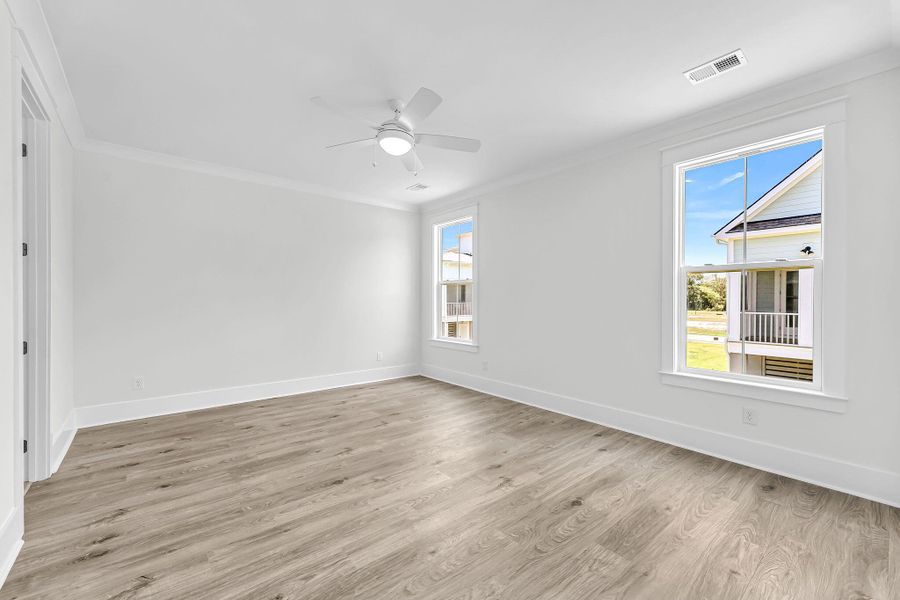 Spacious, unfurnished interior of a new home in Miller's Crossing, Johns Island (Image 42). Spacious, unfurnished interior of a new home in Miller's Crossing, Johns Island (Image 42).
