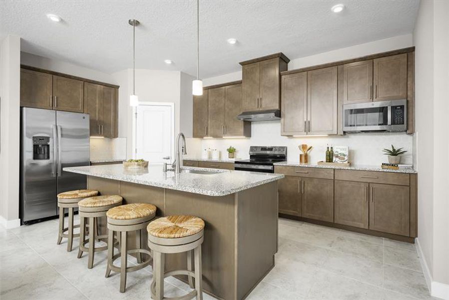 Representative furnished interior of a home built from the Grove by Ryan Homes in Malabar Springs, Palm Bay (Image 4).