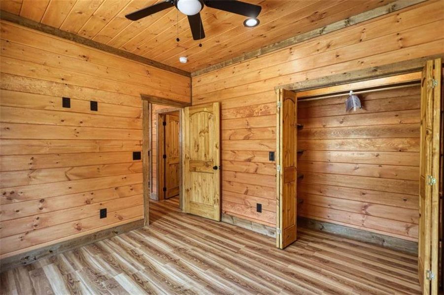In-progress construction of a new home in , Blue Ridge, GA (Image 57).
