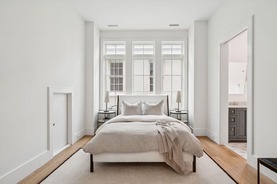 Furnished interior view inside a new home in , Charleston (Image 4).