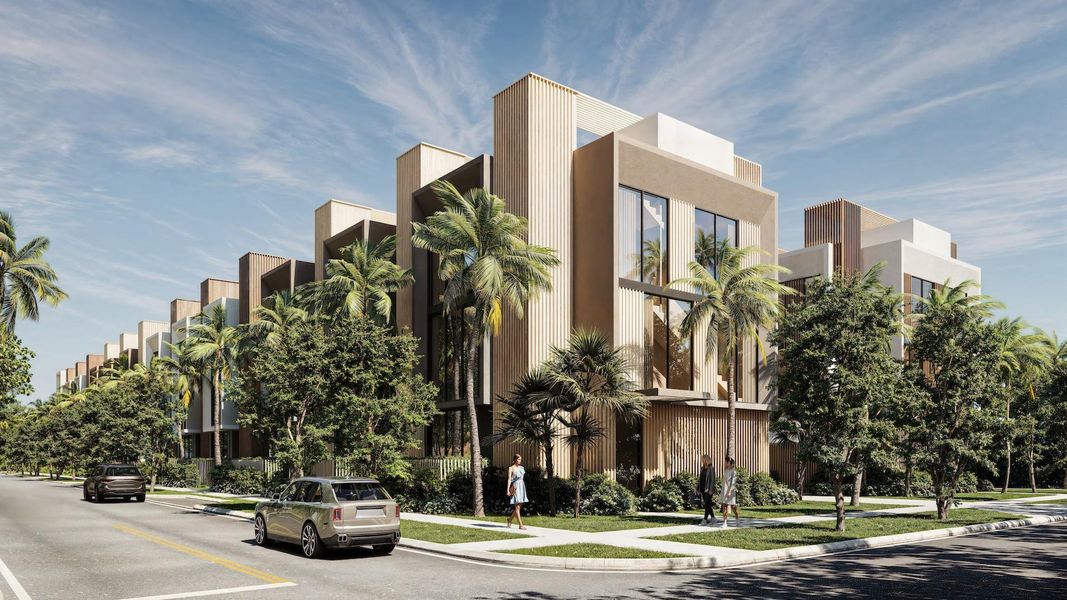 Front exterior of a new home in , Fort Lauderdale, FL, highlighting curb appeal (Image 2).