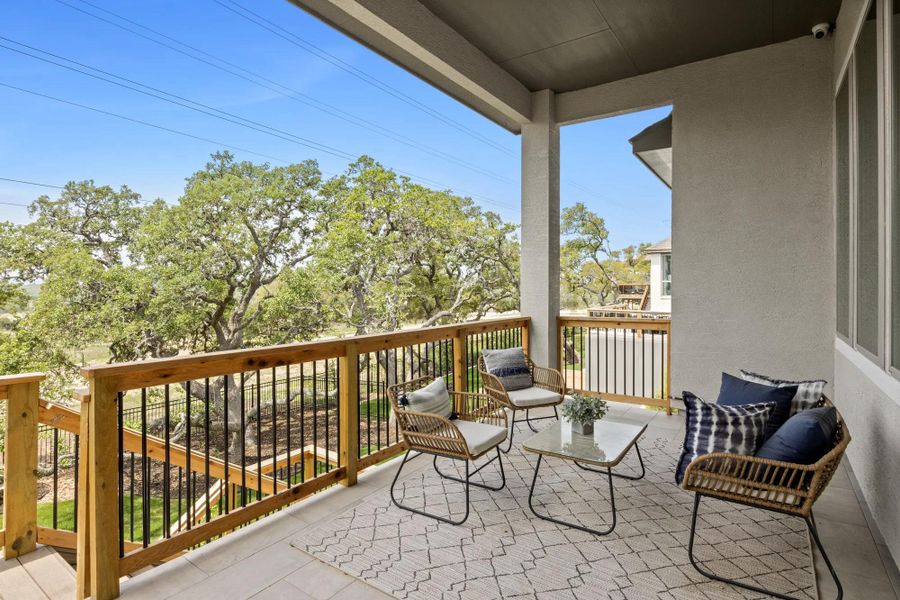 The Robertson Outdoor Living Area