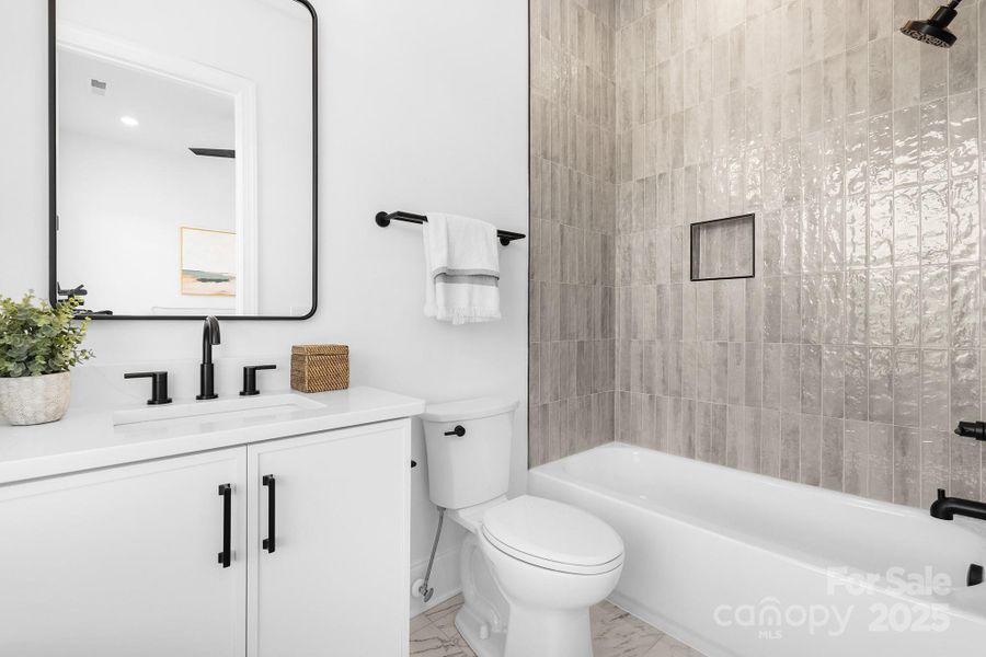 Furnished interior view inside a new home in , Charlotte (Image 3).