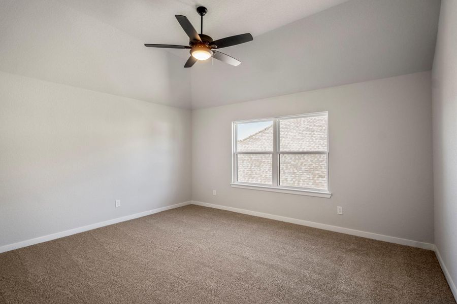 Spacious, unfurnished interior of a new home in Artavia 70′ Lots, Conroe (Image 38).