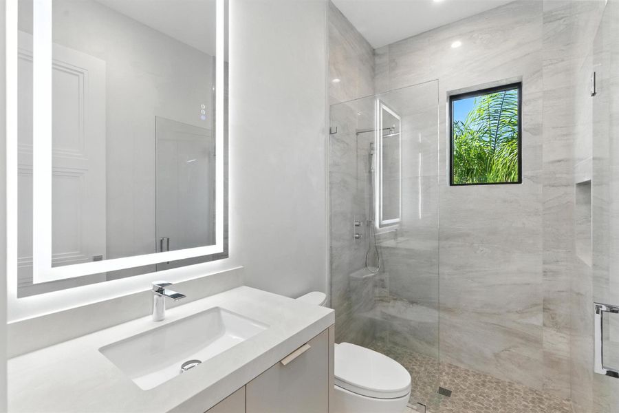 Furnished interior view inside a new home in , Boca Raton (Image 3).