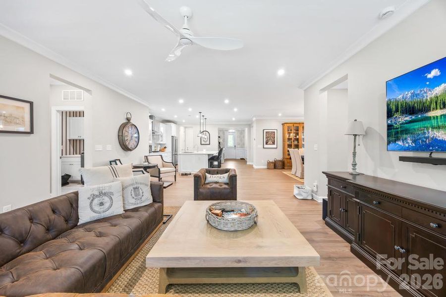 Furnished interior view inside a new home in Sonata at Mint Hill, Mint Hill (Image 29).