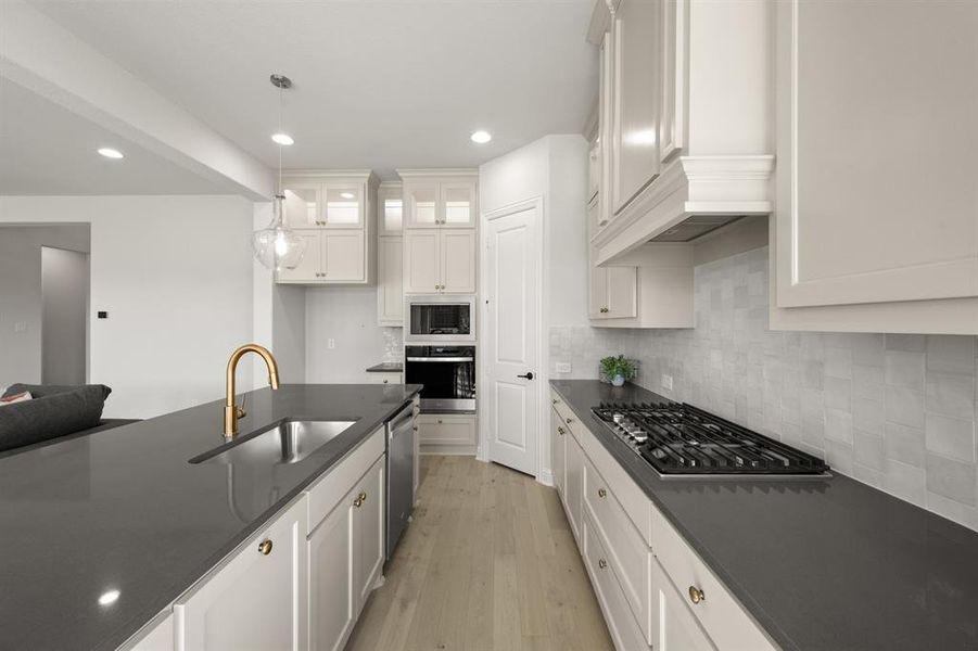 Furnished interior view inside a new home in Somerset - Phase 5, Mansfield (Image 11). Furnished interior view inside a new home in Somerset - Phase 5, Mansfield (Image 11).