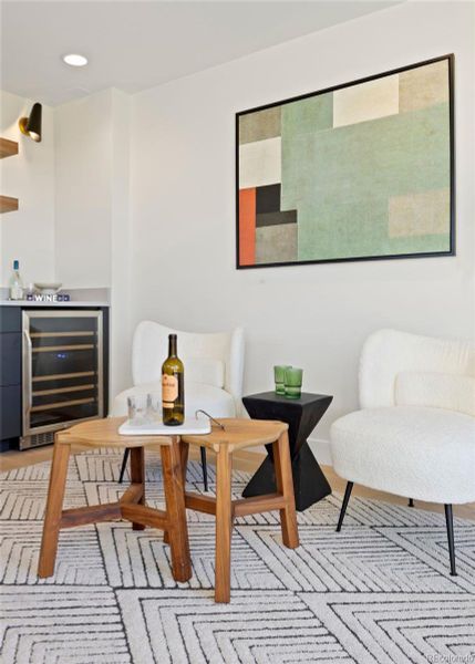 Furnished interior view inside a new home in , Denver (Image 35).