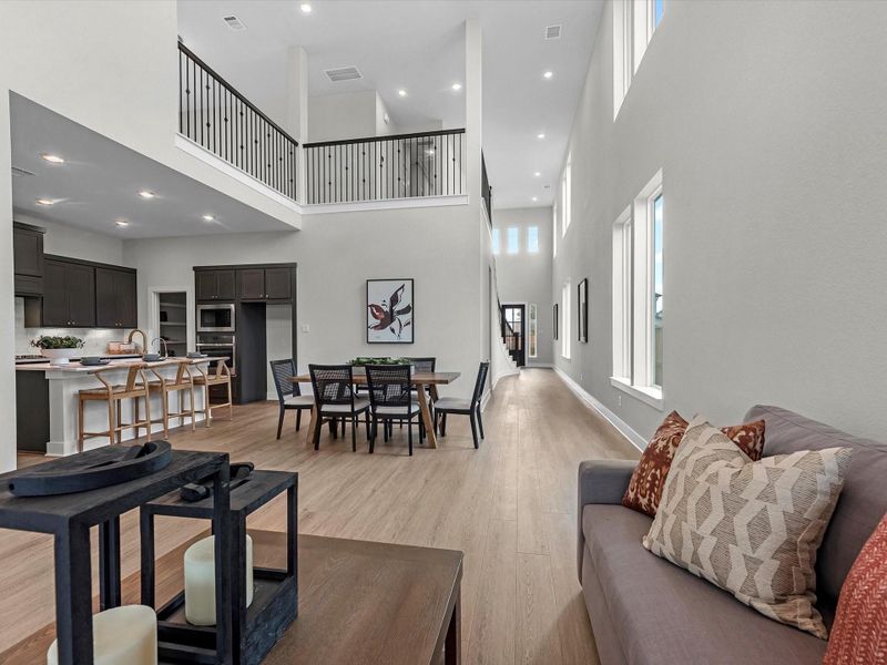 Furnished interior view inside a new home in Trillium 40′, Richmond (Image 9).