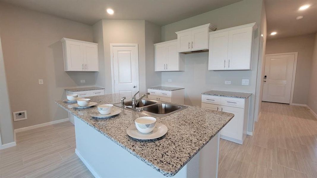 Furnished interior view inside a new home in Highlands at Chapel Creek, Fort Worth (Image 8). Furnished interior view inside a new home in Highlands at Chapel Creek, Fort Worth (Image 8).