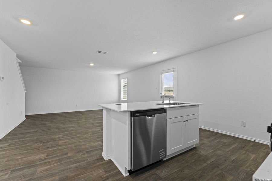 Furnished interior view inside a new home in Preserve at Medina, Von Ormy (Image 7). Furnished interior view inside a new home in Preserve at Medina, Von Ormy (Image 7).