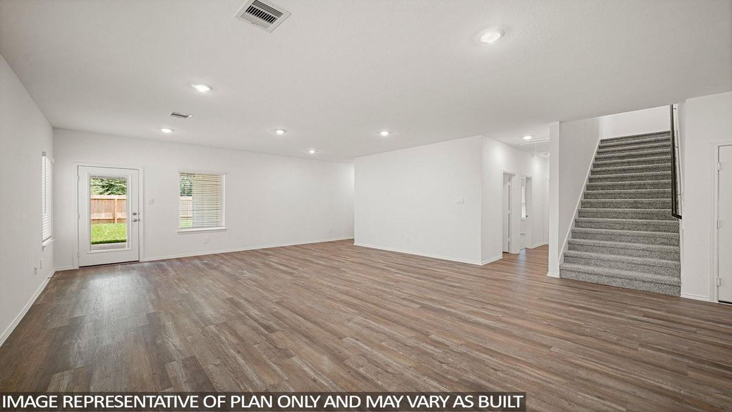 Spacious, unfurnished interior of a new home in Grand Pines, Magnolia (Image 9). Spacious, unfurnished interior of a new home in Grand Pines, Magnolia (Image 9).
