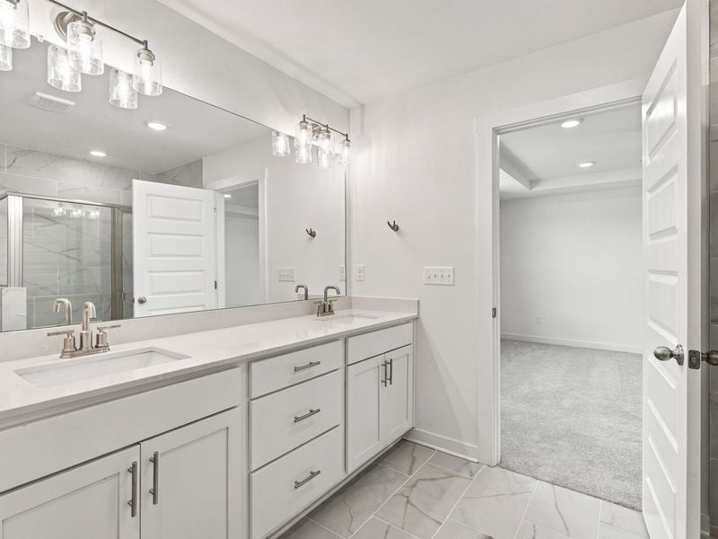 Furnished interior view inside a new home in Calista Farms, White House (Image 10).