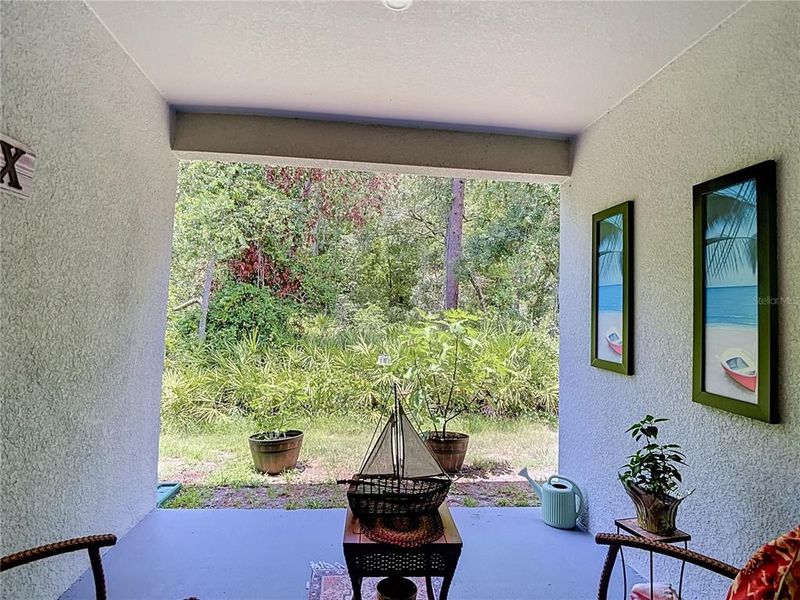 Exterior details and patio area of a home in , New Port Richey (Image 22).