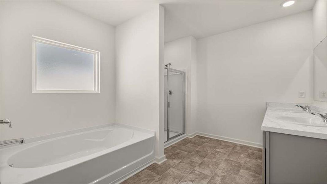 Furnished interior view inside a new home in Champion's Run, Lithonia (Image 10).