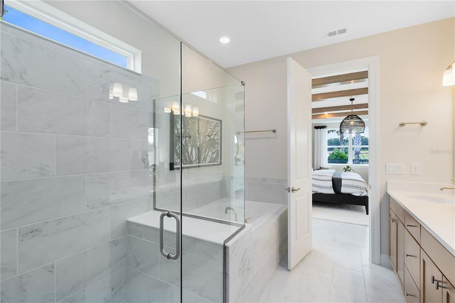 Furnished interior view inside a new home in Foothills Preserve, Mount Dora (Image 20).