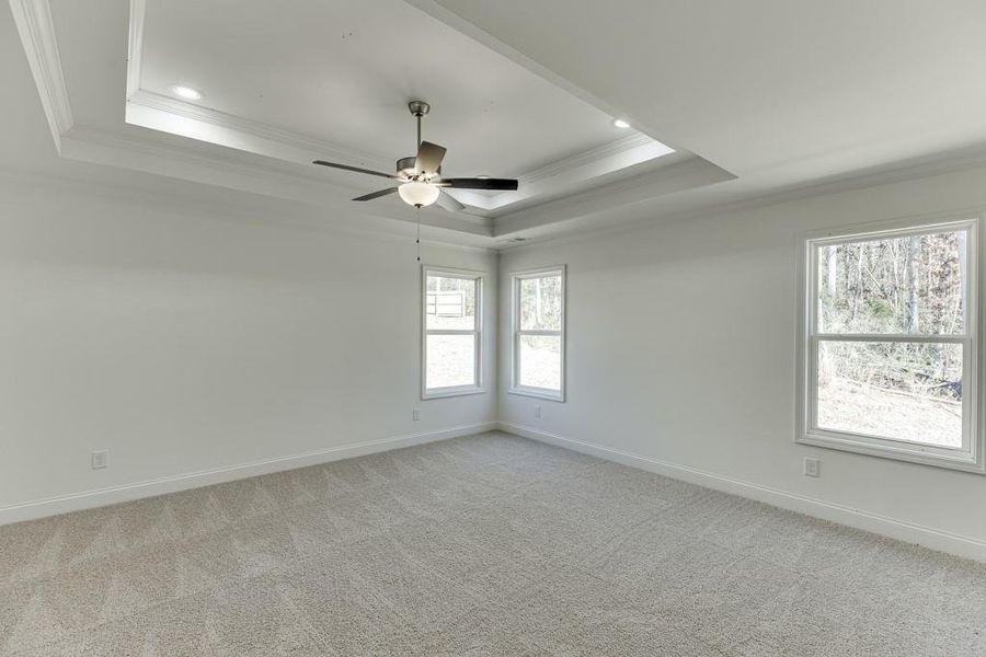 Spacious, unfurnished interior of a new home in , Commerce (Image 32).