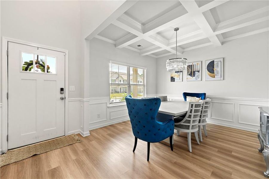 Furnished interior view inside a new home in , Loganville (Image 7).