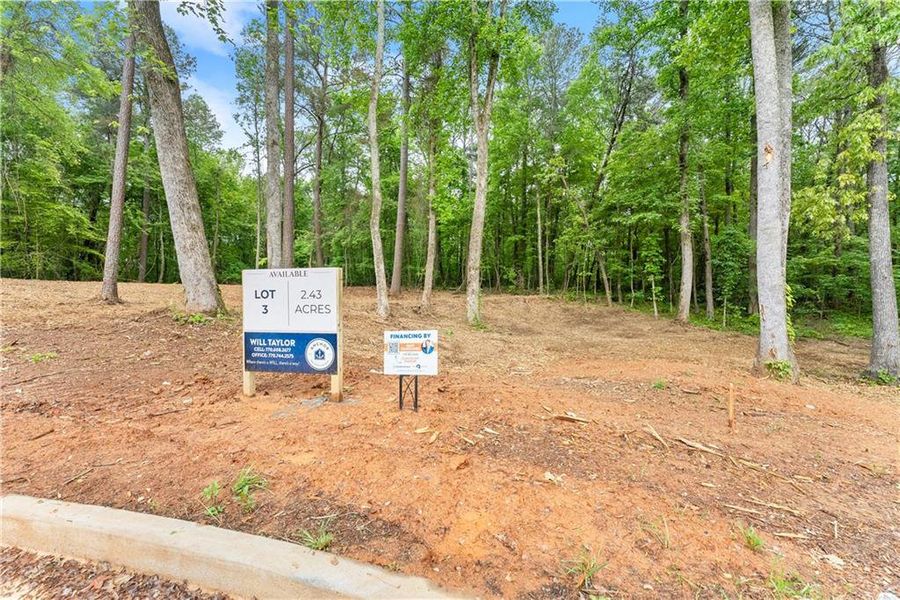 Site preparation for new homesites in , Talking Rock (Image 8).