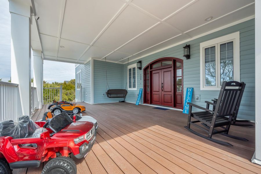 Exterior details and patio area of a home in , Georgetown (Image 24).