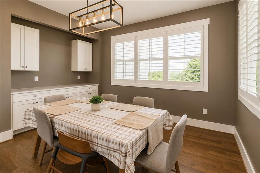 Furnished interior view inside a new home in , Carrollton (Image 10). Furnished interior view inside a new home in , Carrollton (Image 10).